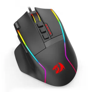 Mouse Gamer Redragon Swain V2 RGB 26000DPI 9 Botoes Preto M915-RGB-V2