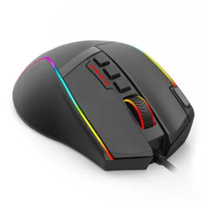 Mouse Gamer Redragon Swain V2 RGB 26000DPI 9 Botoes Preto M915-RGB-V2