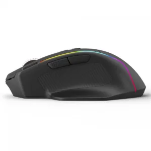 Mouse Gamer Redragon Swain Wireless Bluetooth 16.000 DPI RGB 9 Botões Programáveis Preto M915RGB-WL