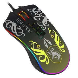 Mouse Gamer Redragon x Harry Potter Lufa-Lufa: Edição Mágica Cobra RGB Chroma 12400 DPI HP-711H