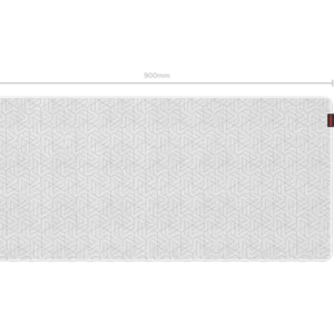 Mouse Pad Gamer Maze Extended White Ghost - 900 X 420 Pmm90X42Wg - Pcyes