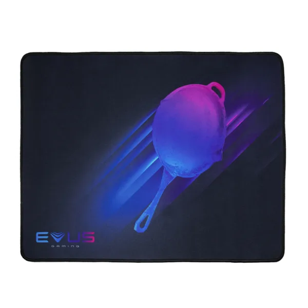 Mouse Pad Gamer EVUS MP-500B PAN 500x300mm Base Antiderrapante Preto