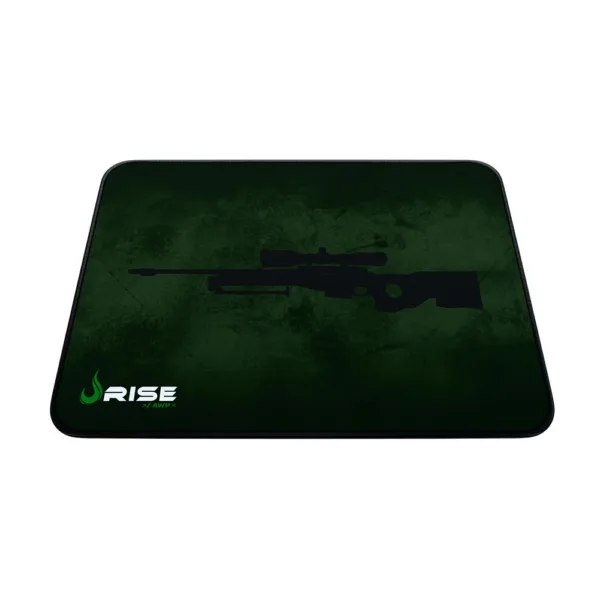 Mouse Pad Rise Gaming Sniper Grande em Fibertek Costurado RG-MP-05-SNP