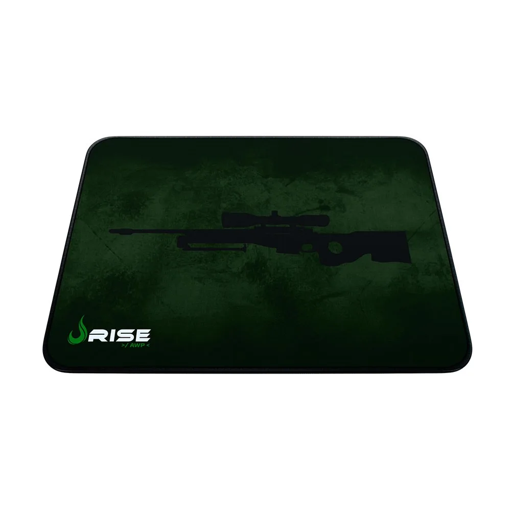 Mouse Pad Rise Gaming Sniper Grande em Fibertek Costurado RG-MP-05-SNP