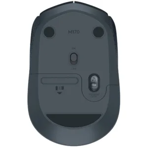 Mouse Sem Fio M170 Preto/Cinza 910-004425 - Logitech