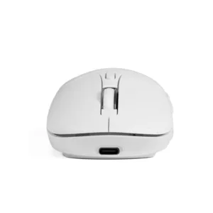 Mouse Sem Fio Recarregável Dual Mode M-BT60WH Branco - C3Tech