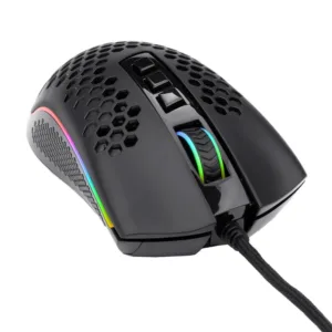 Mouse Gamer Redragon Storm RGB 12400 DPI com 7 Botões Programáveis Preto M808-RGB