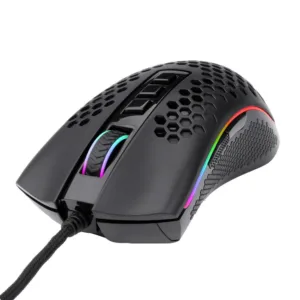 Mouse Gamer Redragon Storm RGB 12400 DPI com 7 Botões Programáveis Preto M808-RGB