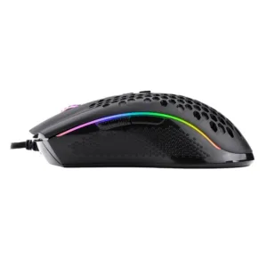 Mouse Gamer Redragon Storm RGB 12400 DPI com 7 Botões Programáveis Preto M808-RGB