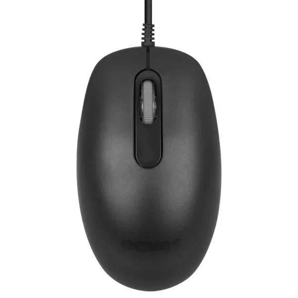 Mouse Pcyes Usb Soft 1200Dpi Silent Click Cabo 2 Metros Mssc01