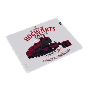 Mousepad Gamer Redragon Harry Potter Expresso Hogwart's 320x270x3mm Tamanho M Branco HP-934