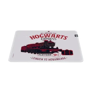 Mousepad Gamer Redragon Harry Potter Expresso Hogwart's 320x270x3mm Tamanho M Branco HP-934