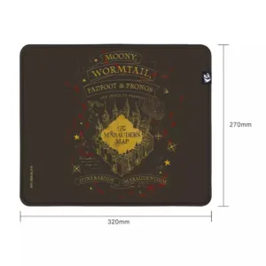 Mousepad Redragon Gamer Harry Potter Marauders Map Edition M HP-935