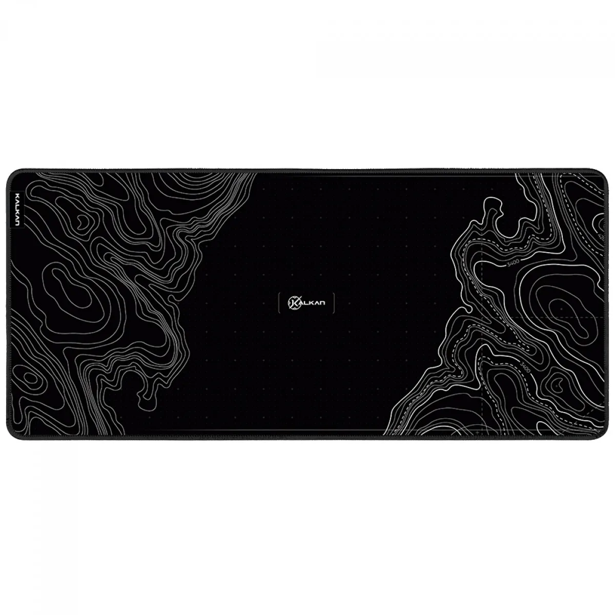 MousePad Gamer Strata EXT Extra Grande 900x400mm Preto KLK00063 - Kalkan