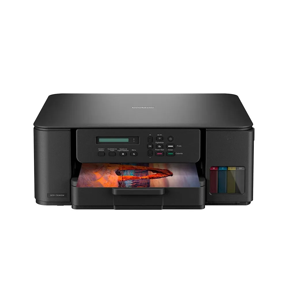 Multifuncional Brother Tanque InkBenefit DCP-T530DW Impressão Frente e verso Wi-fi Bivolt