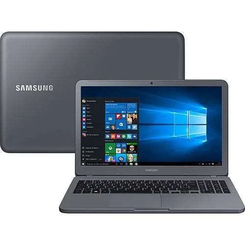 Notebook Expert X50 8ª Intel Core i7 8GB (GeForce MX110 de 2GB) 1TB Tela LED Full HD 15,6 W10 Cinza Titanio NP350XAA-XF3BR - Samsung