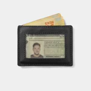 Party Wallet NW109.IP COURO ITALIANO PRETO - NORDWEG