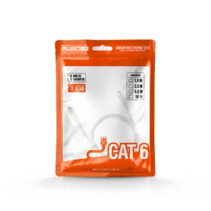 Patch Cord Cat.6 10m Branco Pc-eth6u100wh - Plus Cable