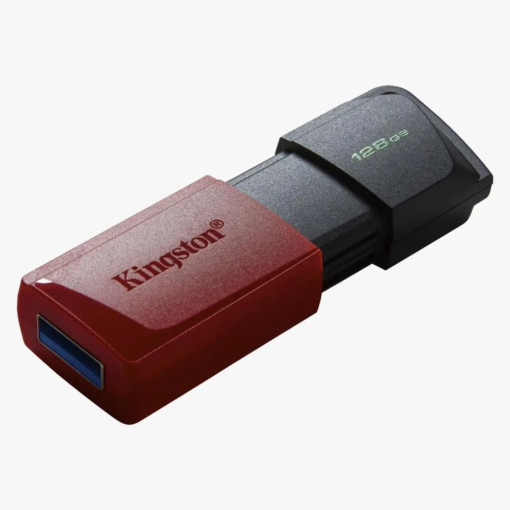 Pen Drive Kingston DataTraveler Exodia M 128GB USB 3.2 Vermelho DTXM/128GB