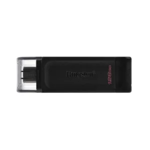 Pen Drive Kingston DataTraveler 70 128GB USB-C 3.2 Gen 1 Preto DT70/128GB
