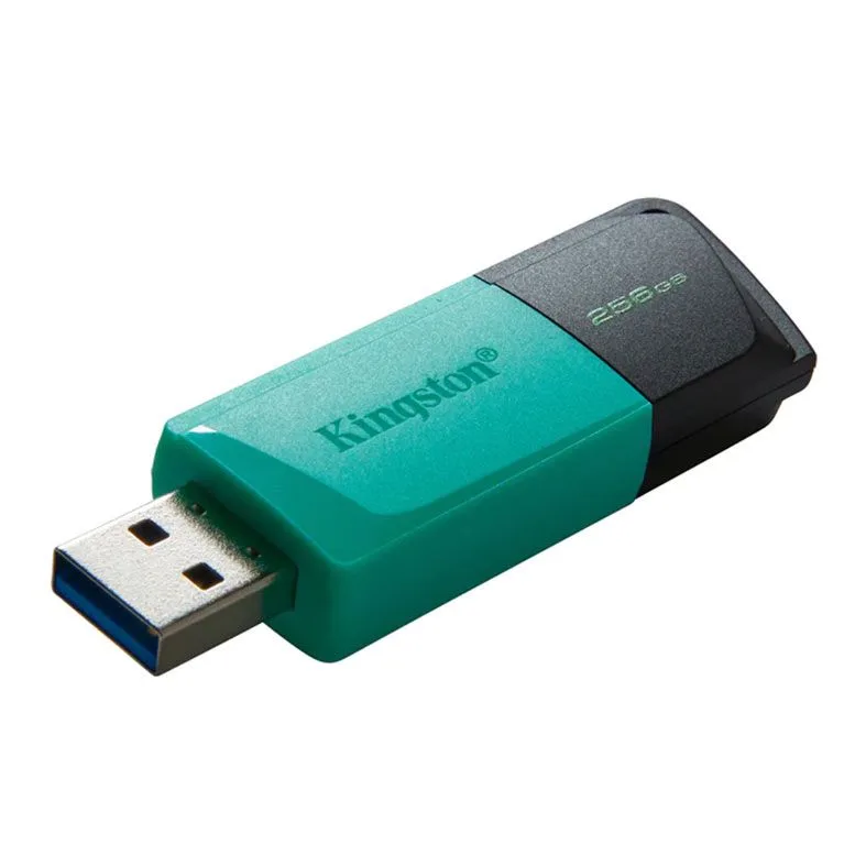 Pen Drive Kingston DataTraveler Exodia M 256GB USB 3.2 Preto e Verde DTXM/256GB