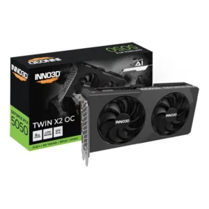 Placa de Vídeo 8GB RTX5050 TWIN X2 OC 128bits GDDR6 N50502-08D6X-174071N - INNO3D