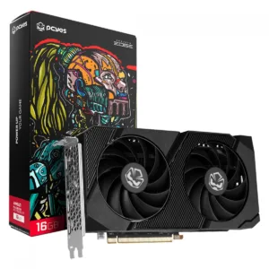 Placa de Vídeo Pcyes AMD Radeon RX 7600 XT 16GB GDDR6 FSR Ray Tracing PVR760016GBPEDF