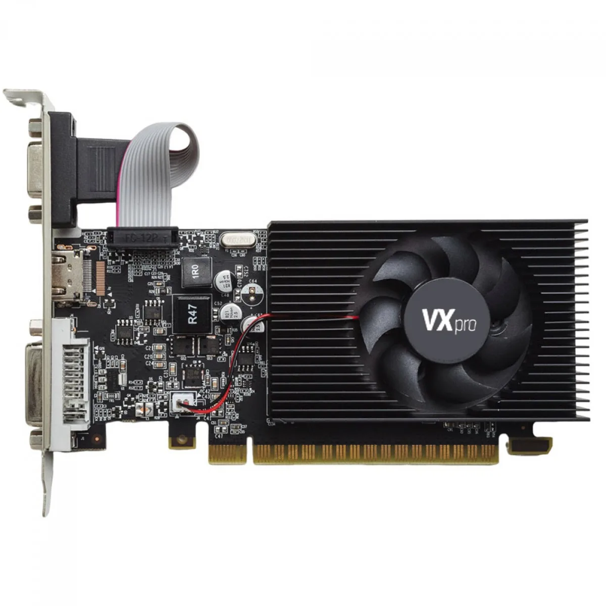 Placa de Vídeo VXpro GeForce GT740LP 4GB 128Bit DDR3 VXGT740LP-4GD3