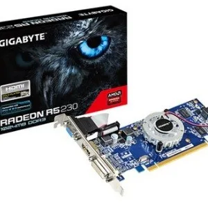 Placa de Vídeo AMD Radeon R5 230 1GB DDR3 64Bits GV-R523D3-1GL - Gigabyte