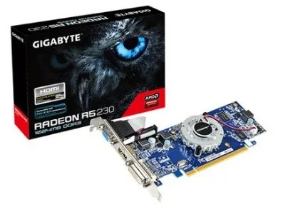 Placa de Vídeo AMD Radeon R5 230 1GB DDR3 64Bits GV-R523D3-1GL - Gigabyte