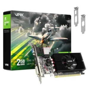 Placa de Vídeo Vinik GeForce GT 610 2GB DDR3 64-bit Single Fan GPUVK6102GBLP