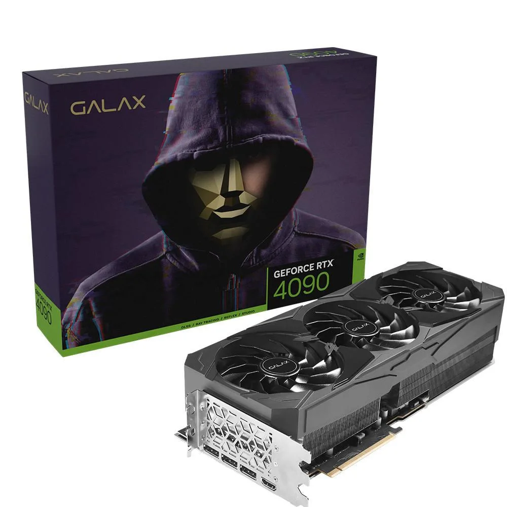 PLACA DE VÍDEO GEFORCE RTX 4090 SG OC 24GB GDDR6X DLSS RAY TRACING 49NXM5MD6DSG - GALAX