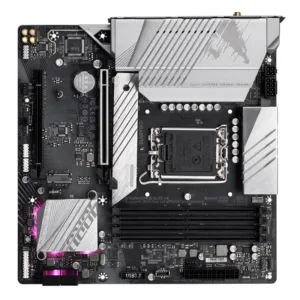 Placa Mãe Gigabyte B760M Aorus Elite AX Chipset B760 Intel LGA 1700 mATX DDR5