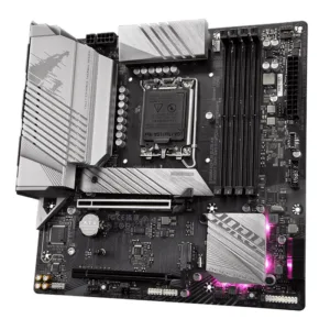 Placa Mãe Gigabyte B760M Aorus Elite AX Chipset B760 Intel LGA 1700 mATX DDR5