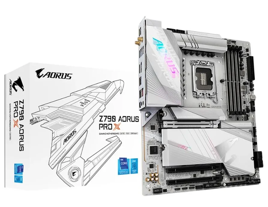 Placa Mãe Gigabyte LGA 1700 Z790 Aorus Pro X Pronta para 14ª Geração Wi-Fi 7 DDR5 ATX