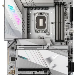 Placa Mãe Gigabyte LGA 1700 Z790 Aorus Pro X Pronta para 14ª Geração Wi-Fi 7 DDR5 ATX