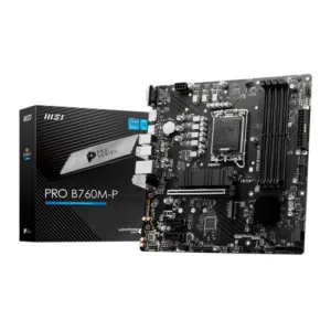 Placa Mãe MSI Socket LGA 1700 PRO B760M-P DDR5 Chipset B760 911-7E02-011