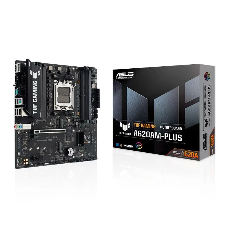 Placa Mãe Asus TUF Gaming A620AM-Plus DDR5 Socket AMD AM5 M-ATX Chipset AMD