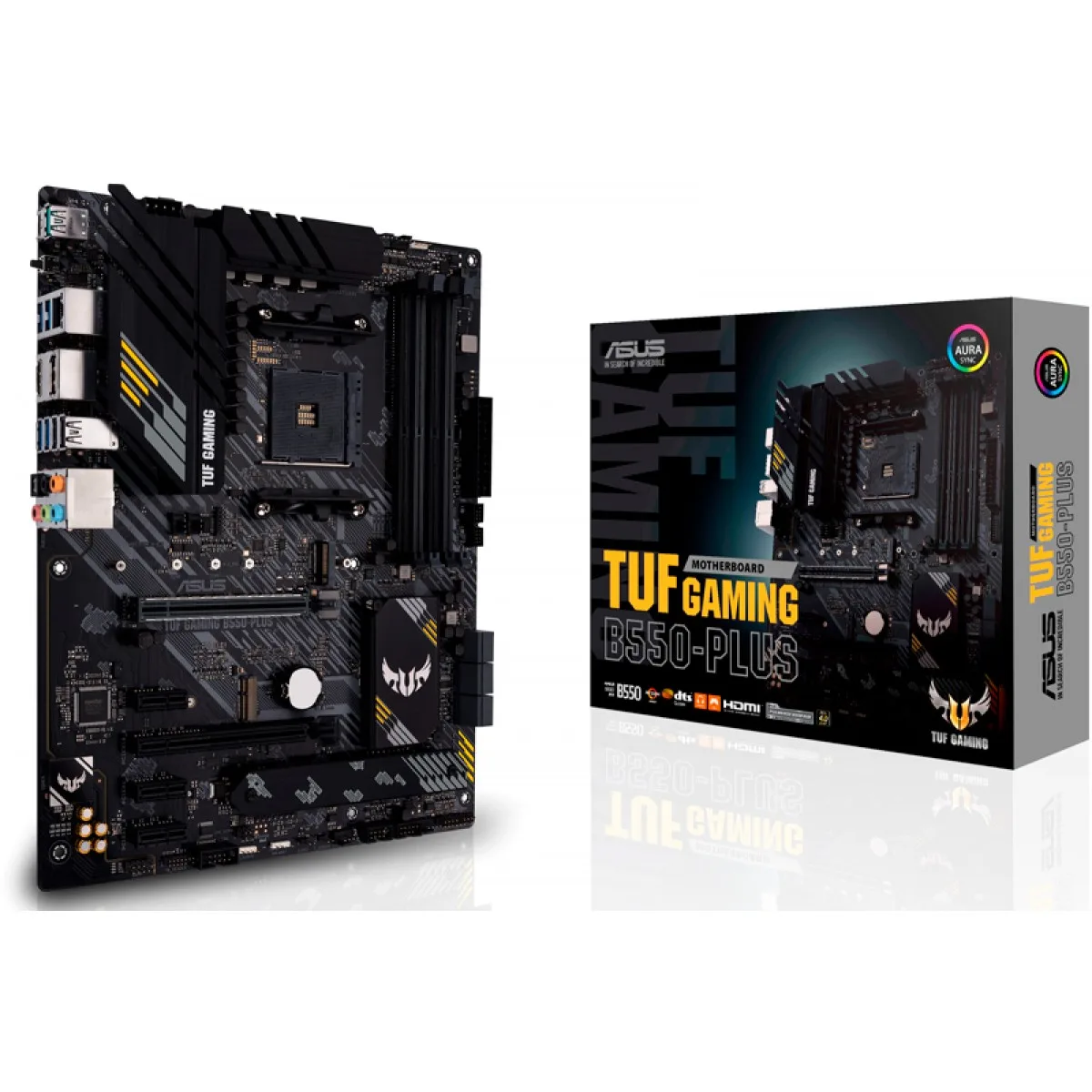 Placa Mãe Asus TUF Gaming B550-Plus Chipset B550 AMD AM4 ATX DDR4