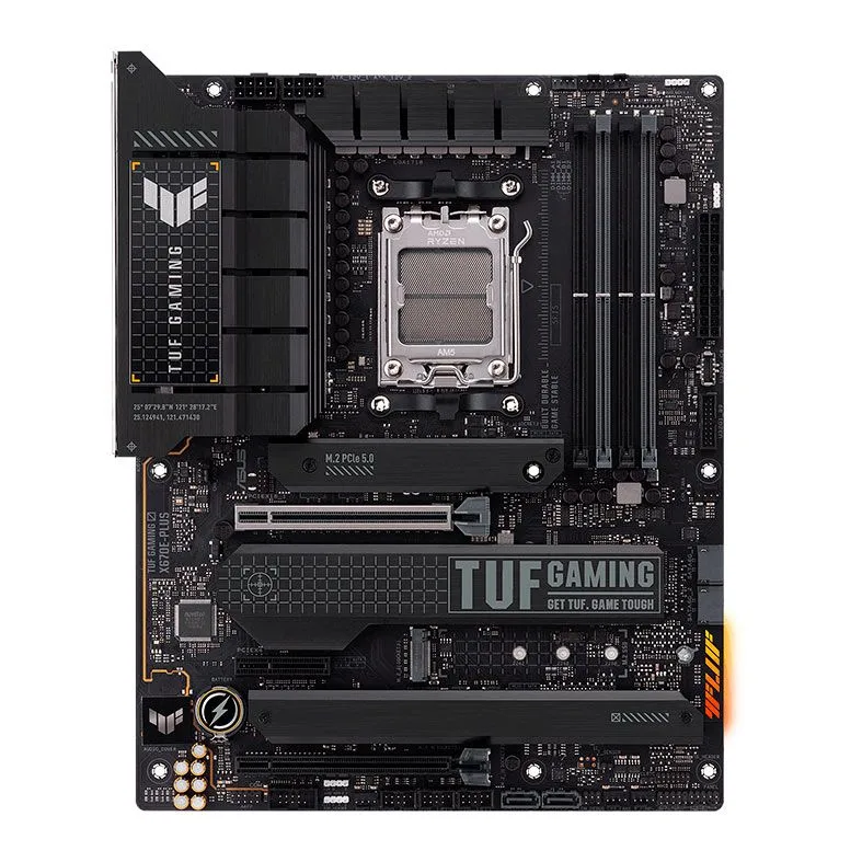 Placa Mãe ASUS TUF Gaming X670E-Plus DDR5 Socket AM5 ATX Chipset AMD X670