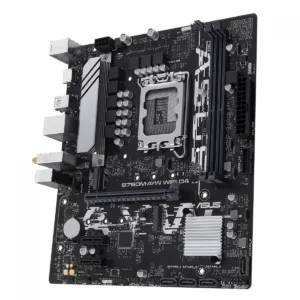 Placa Mãe Asus B760M-AYW WIFI D4 Chipset B760 Intel LGA 1700 mATX DDR4 90MB1EA0-M1EAY0