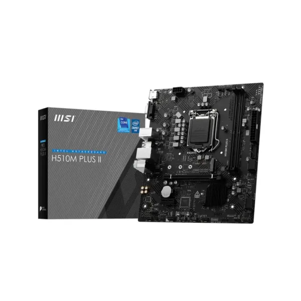 Placa Mãe MSI LGA 1200 H510M Plus II DDR4 M.2
