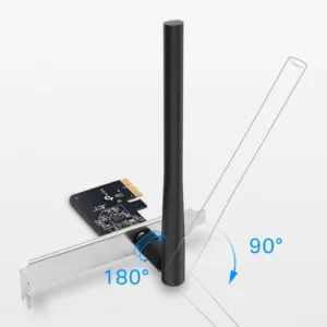 Placa de Rede PCI Express Wi-Fi AC600 TP-Link Archer T2E Dual Band 2.4GHz e 5GHz