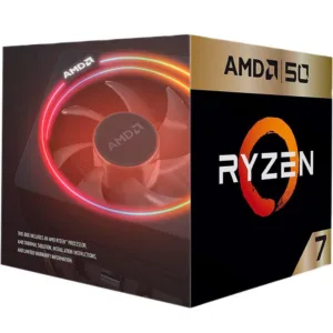 Processador AM4 Ryzen 7 2700X 3.7Ghz (4.3GHz Max Boost) Cache 20MB 50th Anniversary Edition com Wraith Spire Cooler YD270XBGAFA50 - AMD