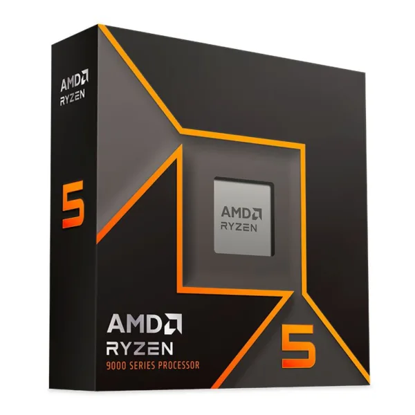 Processador AMD AM5 Ryzen 5 9600X 6-Core 12-Threads 3.9GHz (5.4GHz Turbo) Cache 38MB 100-100001405WOF