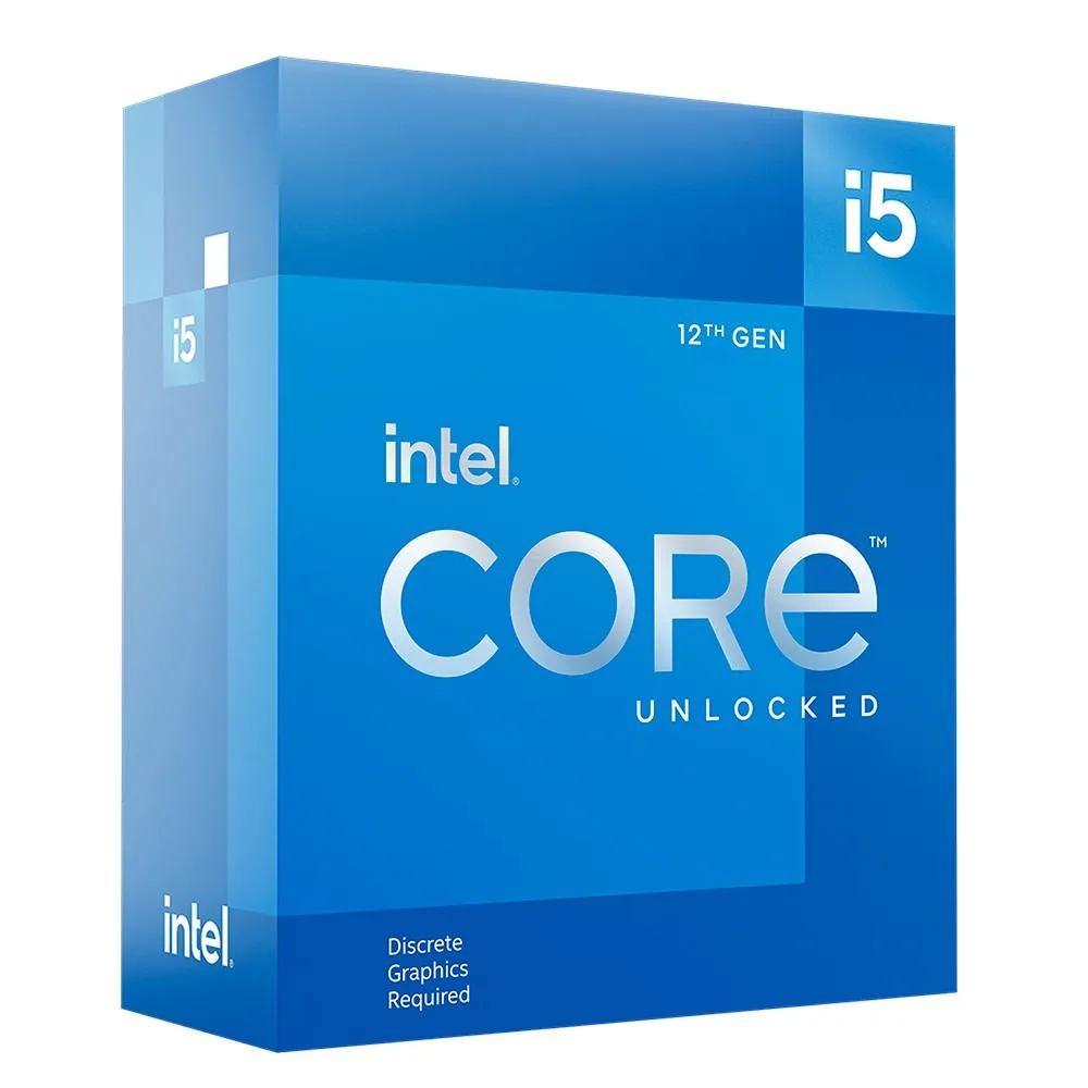 Processador Intel Core i5-12600KF 4.9GHz Turbo 12ª Geração LGA 1700 BX8071512600KF