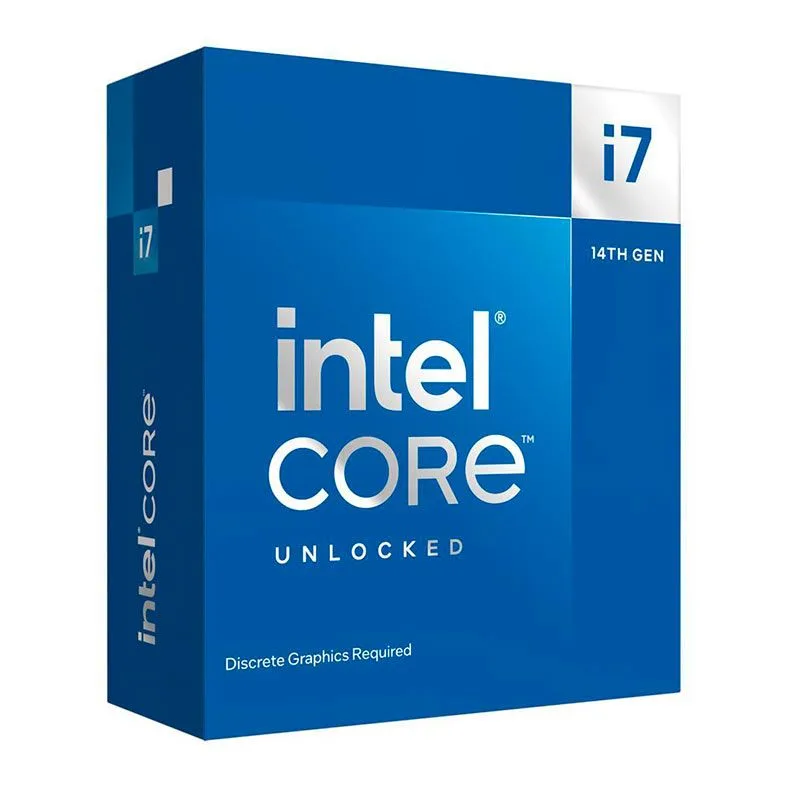 Processador Intel LGA1700 Core i7-14700KF 20-Core 28-Threads 3.4GHz (5.6GHz Turbo) Cache 33MB BX8071514700KF