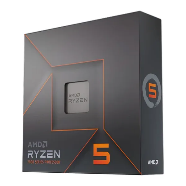 Processador AMD Ryzen 5 7600X 6-Core 12-Threads 4.7GHz (5.3GHz Turbo) Cache 38MB AM5 100-100000593WOZ