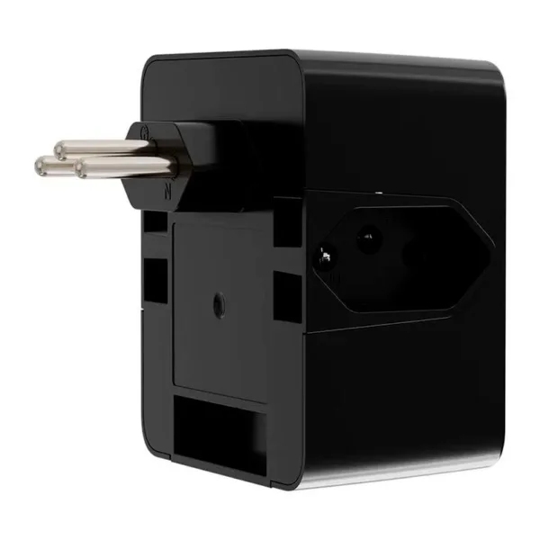 Protetor iClamper Energia 3 LCF 10A Preto 026787