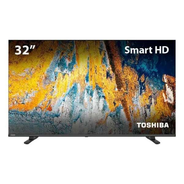 Smart TV Toshiba 32V35L 32" HD DLED Sistema VIDAA Wi-Fi Integrado 2 HDMI 2 USB TB016M